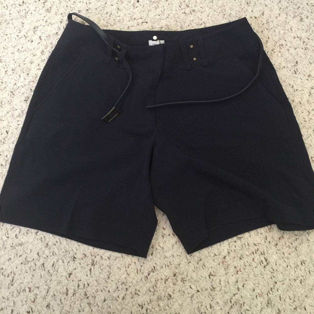 Cache Navy Shorts